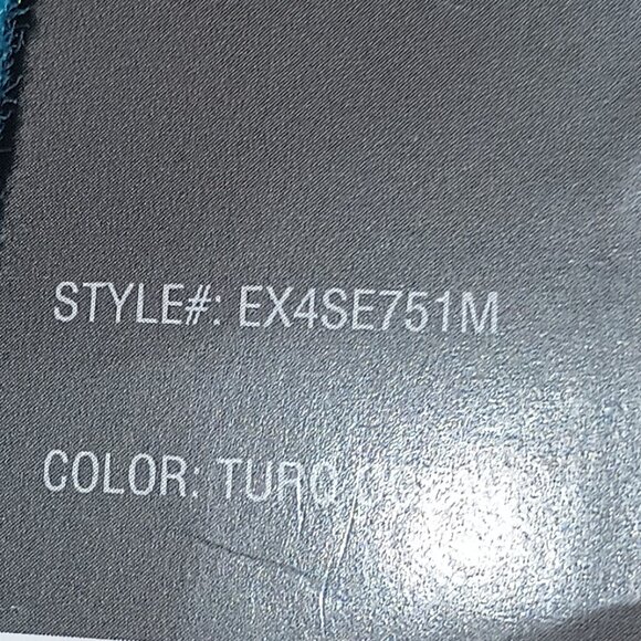NEW Exertek Turquoise Skirt Large - Picture 3 of 7